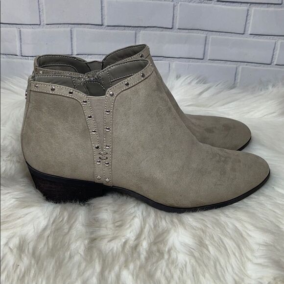 Circus Sam Edelman Phyllis Tan Suede Bootie Sz 9 - Picture 4 of 6